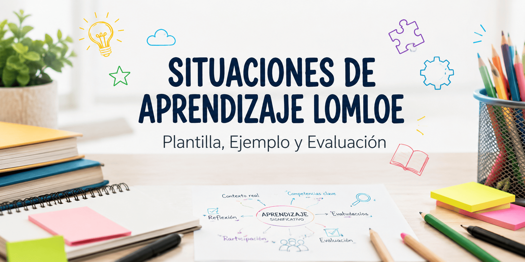 situaciones de aprendizaje LOMLOE - ilustración